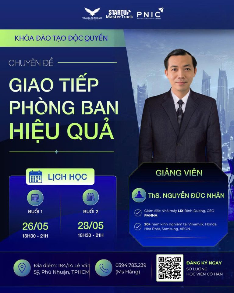 Chuyên Đề: “GIAO TIẾP PHÒNG BAN HIỆU QUẢ” - THS NGUYỄN ĐỨC NHÂN